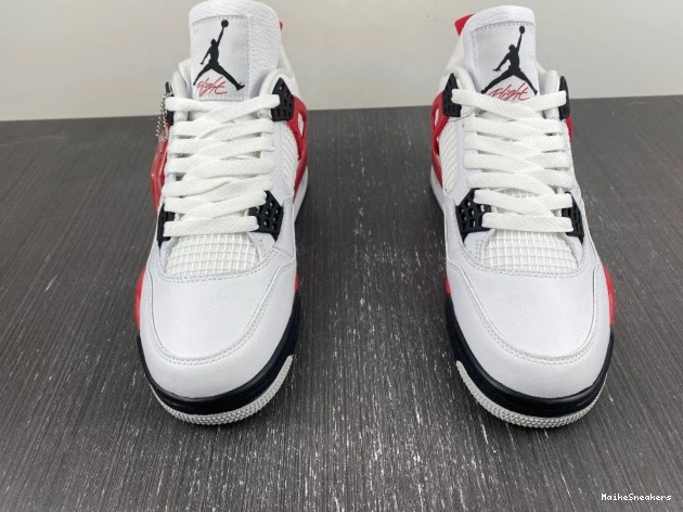 MaikeSneakers Air 4 Cement Jordan Red DH6927-161 0807